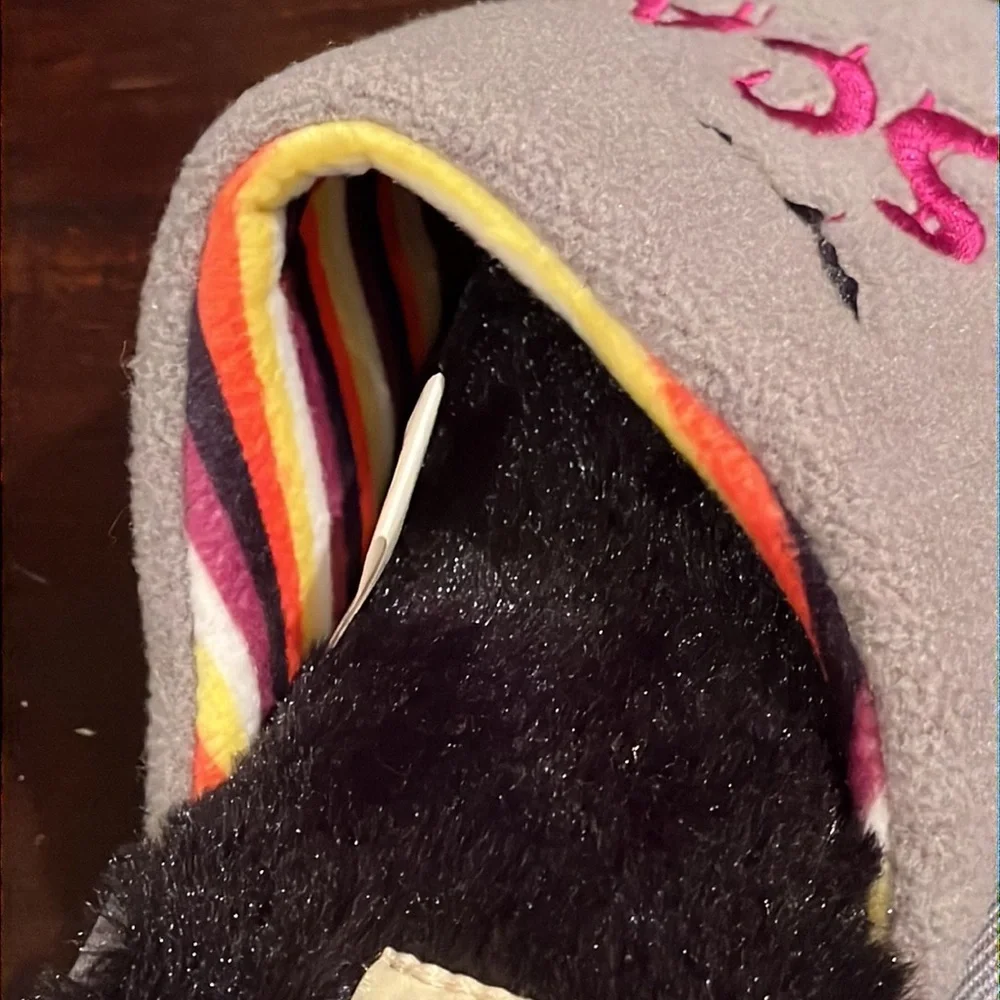 👻 NEW HALLOWEEN Scare Squad Dluxe by Dearfoams slippers youth Kids sz 2/3